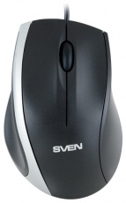 Мышь Sven RX-180 (USB, optical, 800dpi, black-silver)