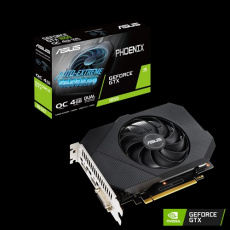 Видеокарта ASUS GF GTX1650 4Gb (PH-GTX1650-O4GD6-P, 128bit, GDDR6, DVI+HDMI+DP) RTL