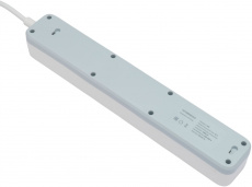 Сетевой фильтр Гарнизон 2.0 (EPS-5-W-2, 5 розеток, 2 метра, 10A, white) OEM