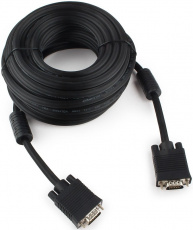 Кабель SVGA Pro 15m/15m 10.0m (CC-PPVGA-10M-B, соединительный, 2 ферритовых фильтра, black) Cablexpert