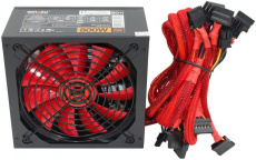 Блок питания GINZZU 800W (PC800, 80+, 140mm, 20+4+4+4pin, 2xPCI-E 6+2pin, 7*SATA, 4*HDD) RTL