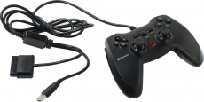 Геймпад Defender Archer (USB, вибрация, 1.8m, black-red)