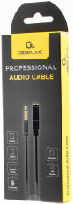 Кабель удлинительный аудио 3.5mm Jack (m) - 3.5mm Jack (f) 2.0m (CCAB-02-35MF-2MB, black) Cablexpert