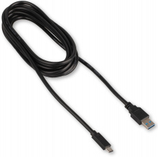 Кабель USB 3.0 Am - USB3.0 Type-C 3.0m (CCP-USB3-AMCM-3M, медь, 3A, 36W, быстрая зарядка, экранированный, QC3.0, black) Cablexper
