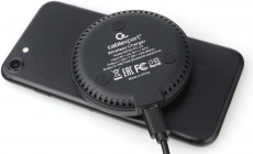 Зарядное устройство Cablexpert MP3A-PC-33 (беспроводное, 10W, кабель Type-C 1m, 70x70x8mm, black)