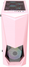 Корпус 1STPLAYER DK-3 (без БП, ATX, USB3.0, pink)
