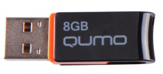 Флеш накопитель USB 2.0 8Gb QUMO, Hybrid (QM8GUD-Hyb, OTG, black-orange)