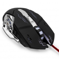 Мышь Гарнизон АЛЬФАРД GM-710G (USB, optical, 3200dpi, игровая, промо-код "Survarium", 1.5m, black)