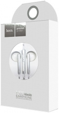 Наушники hoco M26 Zorum (вкладыши, для мобильных устройств, с микрофоном, 1.2m, white-gold)