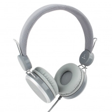 Наушники Gembird MHP-300-G (накладные закрытые, без микрофона, 1.5m, grey)