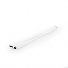 Кабель-переходник (CCA-UC3.5F-02-W, Type-C (m) / 3.5mm Jack (f) + Type C (f), 0.15m, блистер, white) Cablexpert