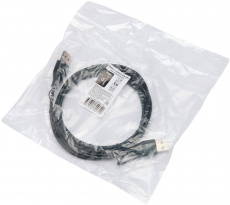 Кабель USB 2.0 Am - Am 1.8m (CC-USB2-AMAM-1.8M, медь, экранированный, black) Cablexpert