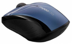 Мышь беспроводная Rapoo 3100p (5.8GHz, optical, 1000dpi, 2xAA, blue)