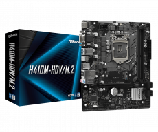 Материнская плата ASRock H410M-HDV/M.2 (s1200, mATX) RTL
