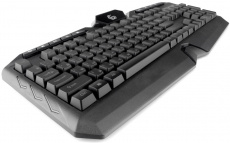 Клавиатура Gembird KB-G410L (USB, радужная подсветка, игровая, мультимедийная, black)
