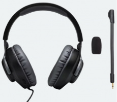 Наушники JBL FREE WFH (полноразмерные закрытые, с микрофоном, регулятор, 1.2m, black)