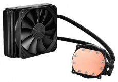 Водяное охлаждение DEEPCOOL MAELSTROM 120K (1150/1151/1155/1156/1366/2011/AM2/AM3/AM4/FM1/FM2, Радиатор: Al, Водоблок: Cu, Вентилятор: 120mm, 600-1800rpm, 18-32dBa, 4pin, PWM, Помпа: керамический подшипник (120 000 часов), 3pin, 150W) RTL