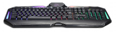Клавиатура QUMO Spirit (USB, регулируемая радужная подсветка, игровая, black)