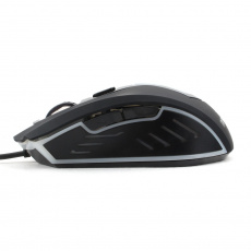 Мышь Гарнизон АЛКЕС GM-700G (USB, optical, 1600dpi, игровая, 1.4m,  black)