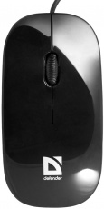 Мышь Defender NetSprinter 440 BV (USB, optical, 800dpi, ультратонкая для ноутбука, black-violet)