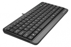 Клавиатура A4Tech FK11 (USB, компактная, мультимедийная, grey)