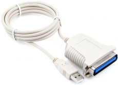 Кабель LPT Bitronics Gembird CUM-360 (C36M / USB, 1.8m, white)