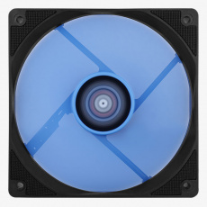 Вентилятор AeroCool Motion 12 (120x120x25mm, Hydro, 1200rpm, 22dBa, 4pin, black-blue) RTL