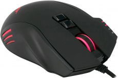 Мышь Acer OMW150 (USB, optical, 4800dpi, игровая, RGB подсветка, soft-touch, 1.8m, black)