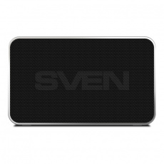 Колонка Sven PS-85 (5W, портативная, аккумулятор 600mAh, Bluetooth v.5.0, микрофон, громкая связь, AUX, USB, MicroSD, FM, MP3, алюминиевый корпус, black)