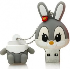 Флеш накопитель - Брелок USB 2.0 32Gb (Зайка)