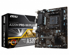 Материнская плата MSI A320M PRO-VH PLUS (AM4, mATX) RTL