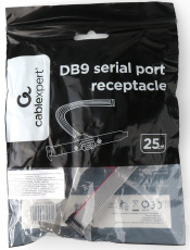 Планка порта COM RS-232 9pin на заднюю панель корпуса (CCDB9RECEPTACLE, 0.25m) Cablexpert