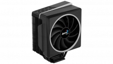 Вентилятор AeroCool Cylon 4 (1150/1151/1155/1156/1200/2011/2066/775/AM2/AM3/AM4/FM1/FM2, 120mm, Al, Hydro, 800-1800rpm, 14-26dBa, 4 тепловые трубки 6mm, DTH, 4pin, RGB LED, 145W) RTL