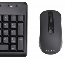 Клавиатура+мышь беспроводные Oklick 270M (black)