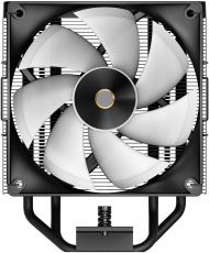 Вентилятор Ocypus Delta A40 SE BK ARGB (1150/1151/1155/1156/1200/1700/1851/AM4/AM5, 120mm, Al, Hydro, 800-1600rpm, <31dBa, 4 тепловые трубки, DTH, 4pin, PWM, ARGB LED, 140W, black) RTL