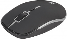 Мышь беспроводная Defender HIT MB-775 (optical, 1600dpi, аккумулятор 400mAh, soft-touch, black-silver)