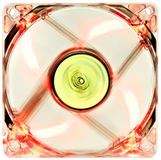 Вентилятор DEEPCOOL Xfan 80L/R (80x80x25mm, Hydro, 1800rpm, 20dBa, 3+4pin, red LED) RTL