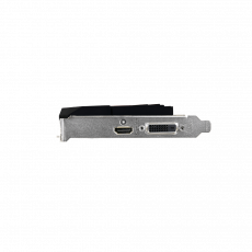 Видеокарта Gigabyte GF GT1030 2Gb (GV-N1030OC-2GI, 64bit, GDDR5, HDMI+DVI) RTL