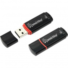 Флеш накопитель USB 2.0 32Gb Smartbuy Crown (SB32GBCRW-K, black)