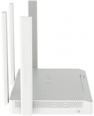 Роутер Keenetic Sprinter (KN-3710) (574/1201Mbps, 2.4/5GHz, 3 ports, 1000Mbps, 4 внешние несъёмные антенны 5dBi, grey-white)