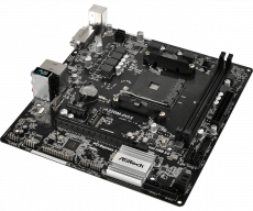 Материнская плата ASRock A320M-DGS (AM4, mATX) RTL