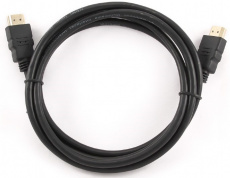 Кабель HDMI (m) - HDMI (m) 1.5m (CC-HDMI4L-1.5M, 4K, ver.2.0, с позолоченными контактами, экранированный, пакет, black) Cablexpert