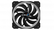 Вентилятор AeroCool Orbit (120x120x25mm, Hydro, 1200rpm, 14dBa, 3+4pin, RGB ready LED, black) RTL