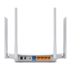 Роутер TP-LINK Archer C50 (RU) ver.6.x (1167Mbps, 2.4/5GHz, 4 ports, 100Mbps, 4 внешние несъёмные антенны 5dBi, white-grey)