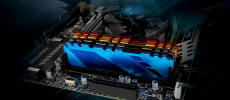 Память DDR4 16Gb PC25600, 3200MHz, Netac (Shadow NTBSD4P32SP-16, 1.35V, blue)