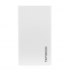 Внешний аккумулятор Гарнизон GPB-105W (литий-ионный, 5000mAh, выход 1A, вход 1А, white)