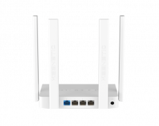Роутер Keenetic Viva (KN-1913) (1167Mbps, 2.4/5GHz, 3 ports, 1000Mbps, 4 внешние несъёмные антенны, USB, USB Printer/FTP Server/3G/4G/LTE, white-grey)