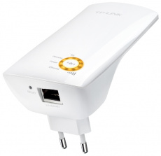 Точка доступа TP-LINK TL-WA750RE (150Mbps, 2.4GHz, 1 port, 100Mbps, внутренняя антенна, white)