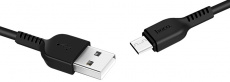 Кабель USB 2.0 Am - Type-C 1.0m (X13 Easy charged, 3A, быстрая зарядка, black) hoco