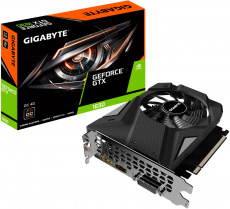 Видеокарта Gigabyte GF GTX1630 4Gb (GV-N1630OC-4GD, 64bit, GDDR6, DVI+HDMI+DP) RTL